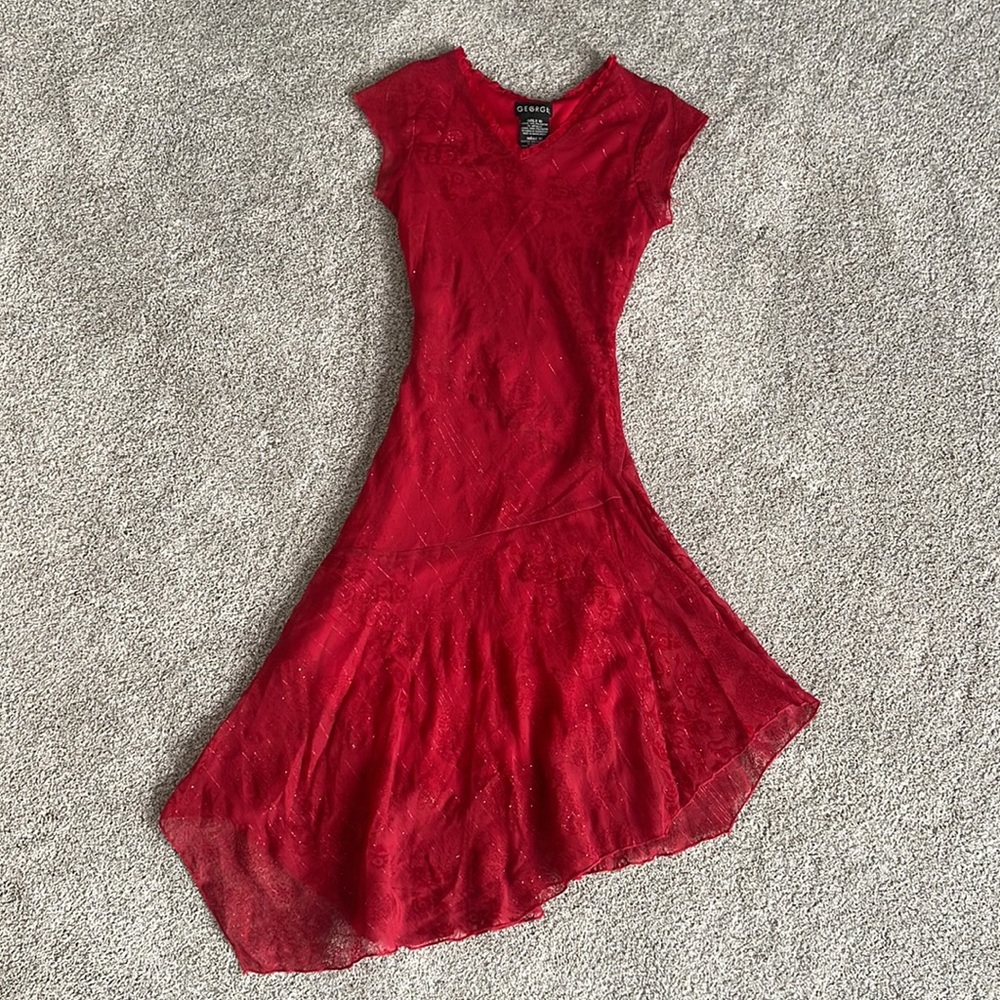 🛍️ Girls Short Sleeved Dress